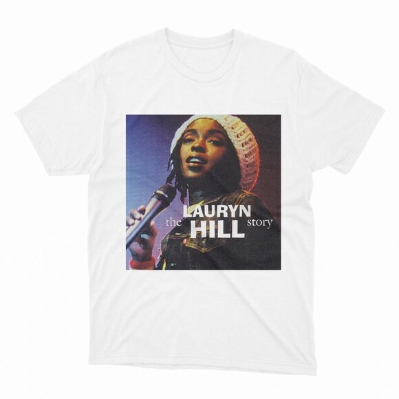 Lauryn Hill Story White T-Shirt - Picture 1 of 2